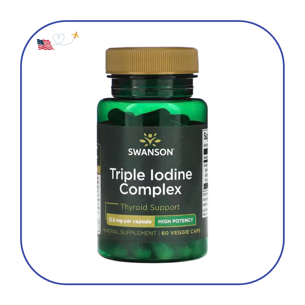 Swanson Triple <b>Iodine</b> Complex 60정