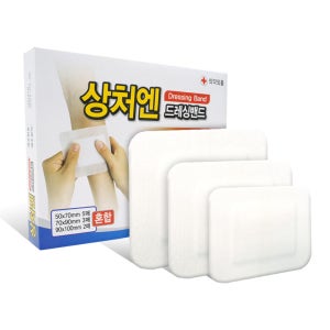 대일제약 상처엔 드레싱밴드 혼합형 10매입 X 3개