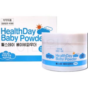 헬스데이 베이비 파우더 100g 땀띠분 겨드랑이 사타구니 습진