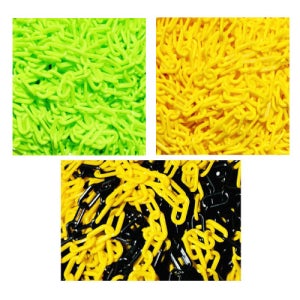 플라스틱체인 6mm 50m 가드라인 안전체인