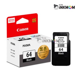 PG-64 (캐논 64 Black) 검정 정품잉크 이코노믹잉크 E569 E569S