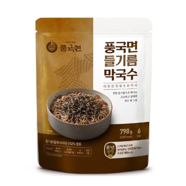 알바트로스8 풍국면 들기름 막국수 6인분 (133g x 6) 코스트코