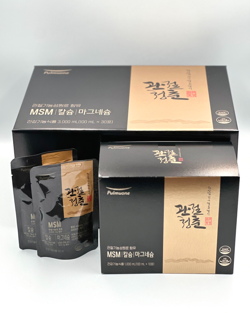 풀무원녹즙 관절청춘 MSM2000 엠에스엠 msm식이유황 관절 칼슘