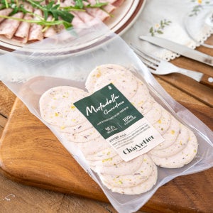 모르타델라 피스타치오 슬라이스 샤퀴테리 콜드컷 무방부제 수제 햄 캠핑 홈파티 100g