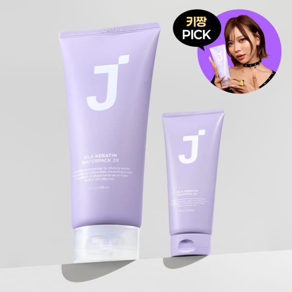제이숲 노워시 트리트먼트 헤어팩 실크 케라틴 손상모 케어 단백질 2X 워터팩 200ml