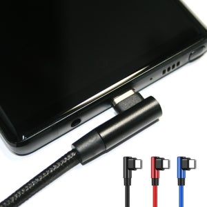 ㄱ자 초고속 충전 케이블 CtoC 케이블 90도 게이밍 PD 충전기선 갤럭시 3M