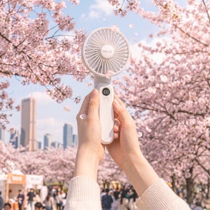 풀라스 5단 휴대용 선풍기 폴더블 대용량 FL-PF4000