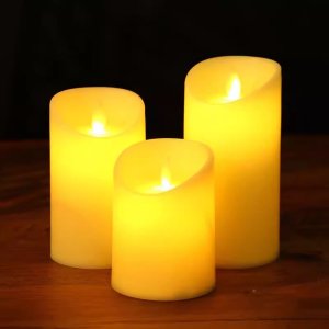 LED 캔들 흔들리는 양초 전기초 무드등
