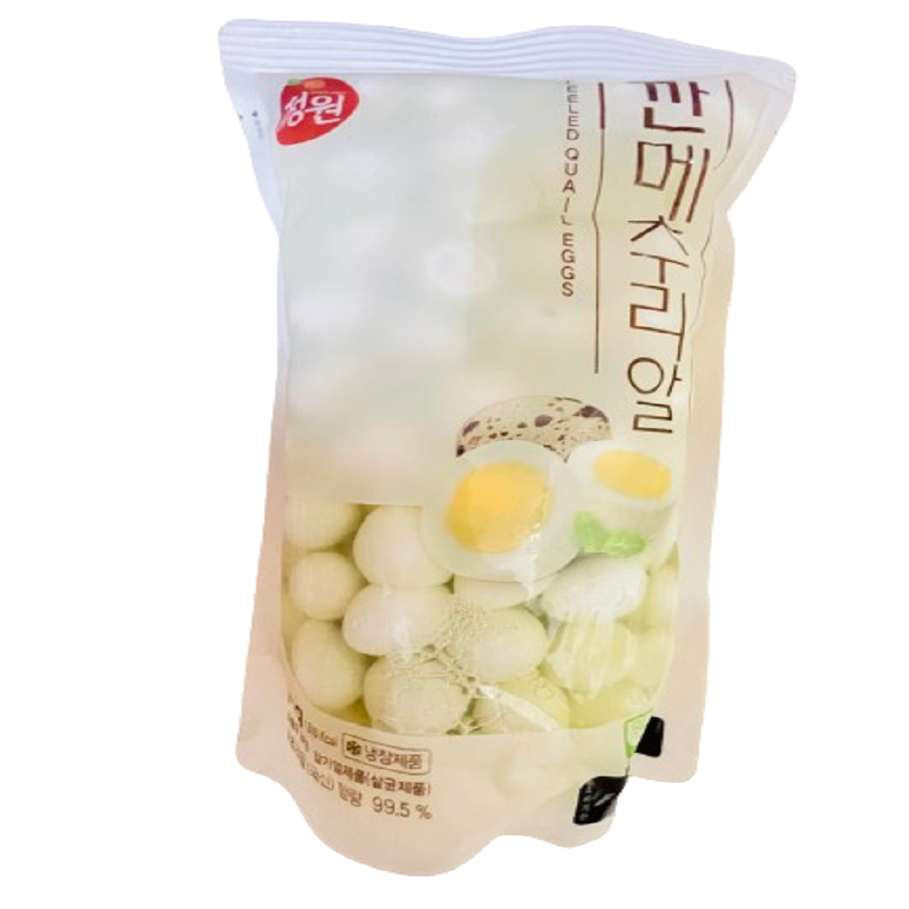 국내산 정원 깐메추리알 삶은 메추리알 1kg 업소용 대용량 식자재