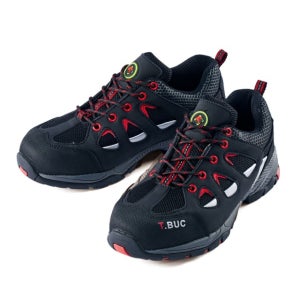 티뷰크 4목 다목적 안전화 작업화 경량화 가벼운 통풍 메쉬 블랙 레드 TB-406