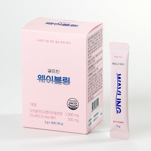 셀프틴 웨이블링 브로멜라인 임산부 물 붓기 필요없는 출산후 이너뷰티 선물 3g x 30포