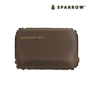 스패로우 에어셀 캠핑용 자충베개 초코브라운