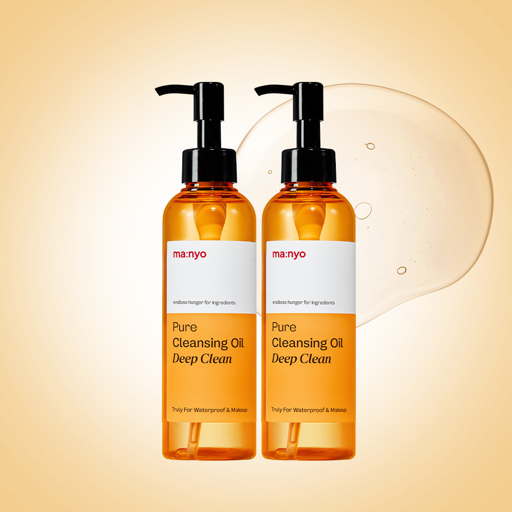 퓨어 클렌징 오일 딥 클린 200ml, 2개