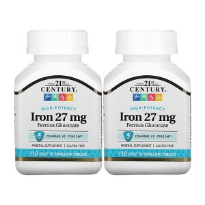 21세기센트리 하이포텐시 철분제 27mg 110정 2팩 21센츄리