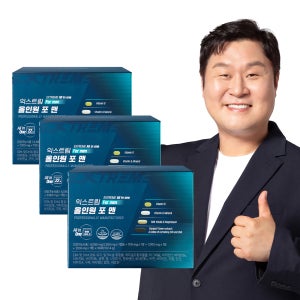 익스트림 남성 올인원 영양제 멀티 종합 비타민 멀티팩 포맨 30포, 3개