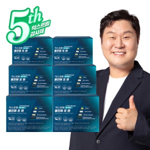 익스트림 남성 올인원 영양제 멀티 종합 비타민 멀티팩 포맨 30포, 6개