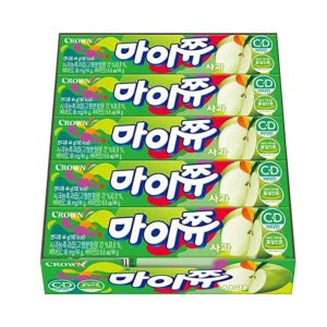크라운 마이쮸 15입 사과 외 6종 사무실간식