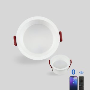 IOT 색변환 디밍 움푹 다운라이트 타공75mm 12w 리모컨 스마트싱스 매입등