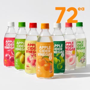 클룹 애사비소다 제로 탄산음료 7종 500ml, 72개