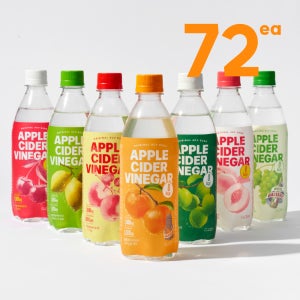 클룹 애사비소다 제로 탄산음료 7종 500ml, 72개