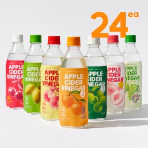 클룹 애사비소다 제로 탄산음료 7종 500ml, 24개