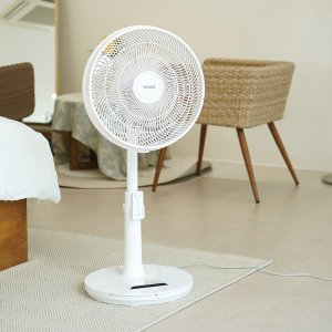 HAAN 써큘레이터형 초미세풍 5엽 35cm 발터치선풍기 리모컨형/가정용 업소용 사무실선풍기