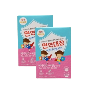면역대장 <b>아연</b>디시럽 키즈 어린이 <b>아연</b>영양제 키즈징크시럽 유아 성장기 면역력 - 60포