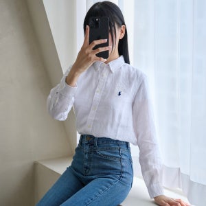 폴로 랄프로렌 보이즈 린넨 셔츠