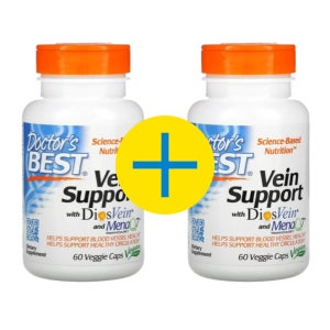닥터스베스트 디오스민 헤스페리딘 베인서포트 비타민K2 Vein Support 60캡슐2개