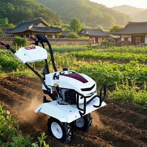 케이엠그랜드 관리기 VP-225B 소형 트랙터 텃밭 밭가는 기계 농업용 경운기 6.5마력