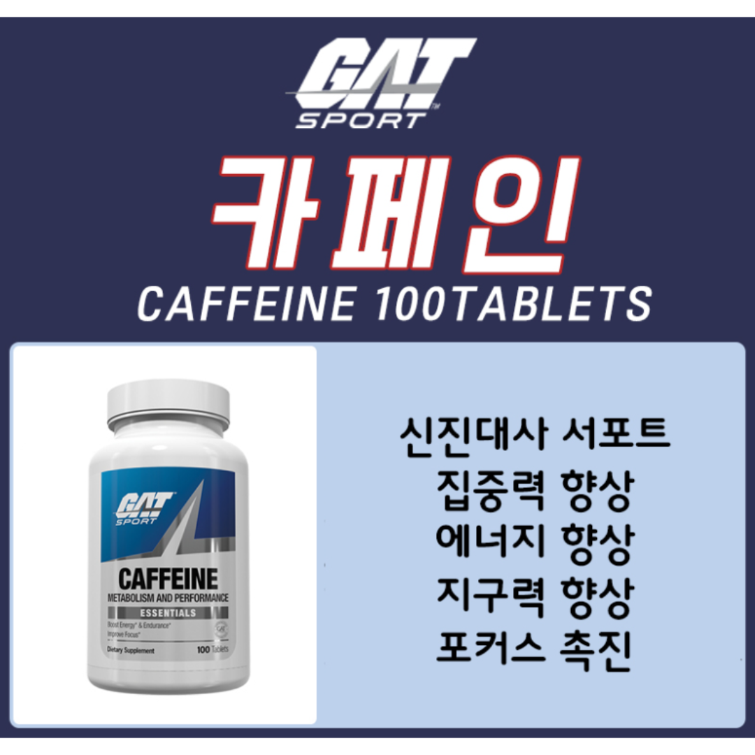 <b>GAT</b> 카페인 100정