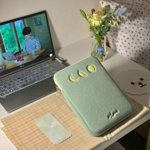 민트 달 노트북/아이패드/태블릿 파우치