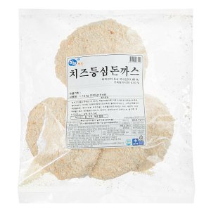 하늘푸드 치즈등심돈까스 230g 5개입 1.15kg