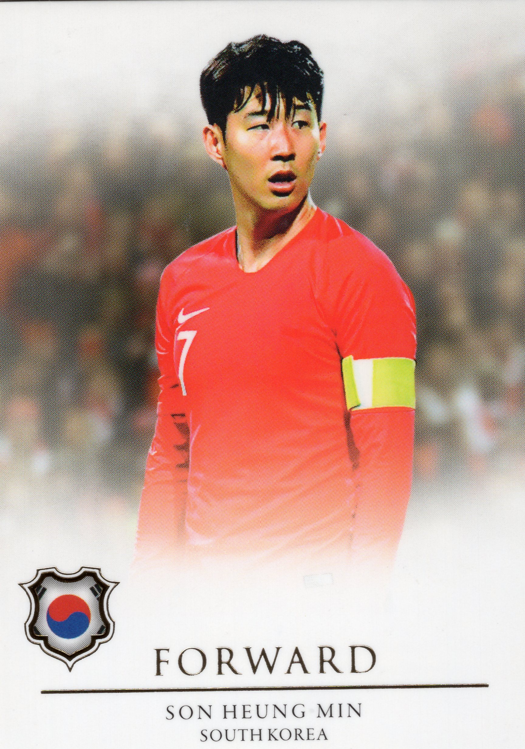 손흥민 축구카드 퓨테라 유니크 2021 EPL카드 국가대표 1960