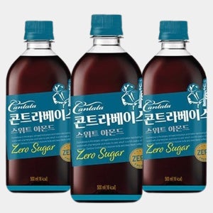 칸타타 콘트라베이스 스위트 아몬드 커피 500ml 24개입