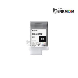 캐논 PFI-8107BK 검정 정품잉크 iPF 681 686 771 781 786