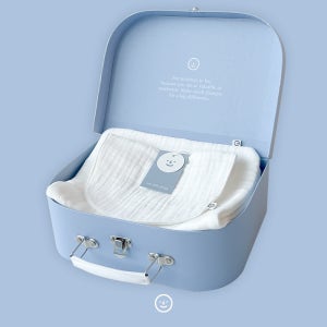 [돌 백일 선물세트] 엄마가 만든 아기 땀베개 & 턱받이