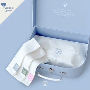 [오가닉 여름 출산선물세트] 6종 반팔배냇가운세트 & 손수건 3종