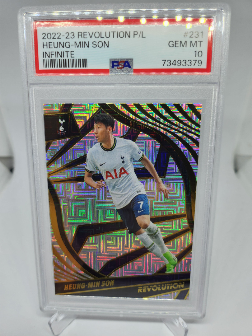 2022 Panini Revolution INFINITE PSA10 등급 손흥민 등급 카드