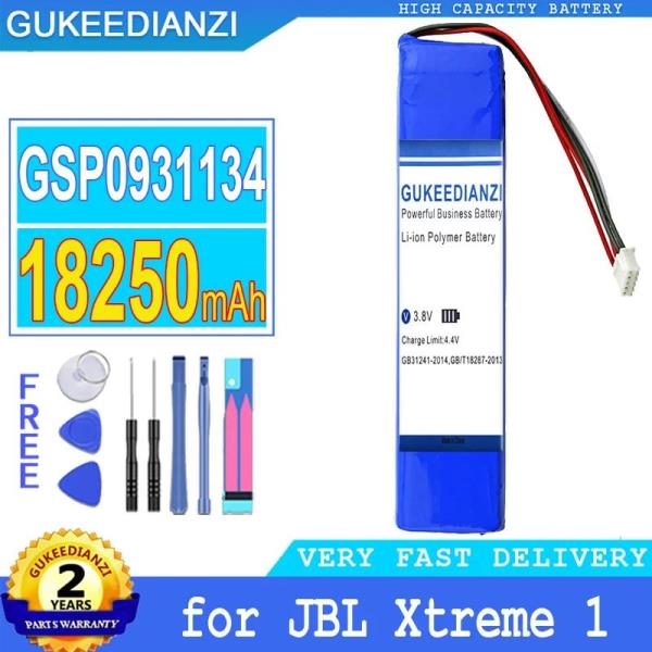 GUKEEDIANZI 배터리, JBL XTREME Xtreme 1 스피커용, <b>18250</b>mAh, GSP0931134