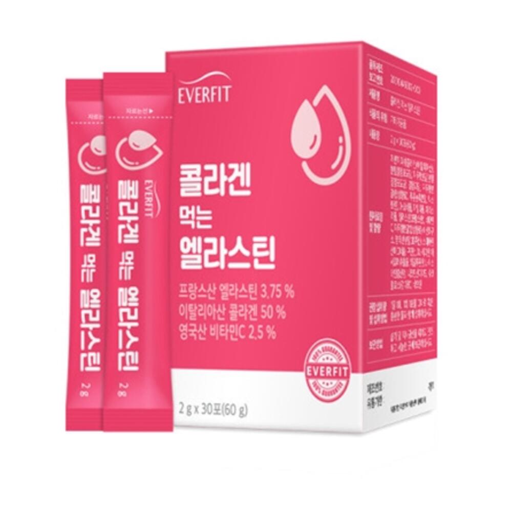 내츄럴플러스 <b>에버핏 콜라겐 먹는 엘라스틴</b>