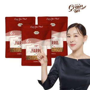 그레인온 24년산 파로(엠머 밀) 고대곡물 르셀란테그라노토스칸 1kg, 3개