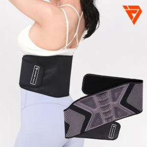 테이핑테크 GX 허리보호대 슬림 압박복대 게르마늄 얇은 일상용 코어 지지대 원적외선