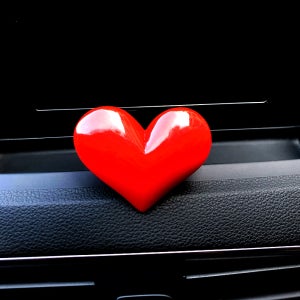 [카무] 기아차량 전용 1+1 송풍구 하트 방향제 선물용 인테리어