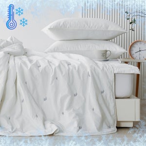 여름 냉감 얇은 이불 고밀도 알러지케어 차렵 이불 SS