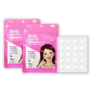 메디랩 콜로이드 스팟밴드 원형 150패치 X 2개