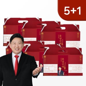 5+1 이경제 더힘찬 홍삼진액 골드 6년근 발효홍삼 즙 파우치 180포