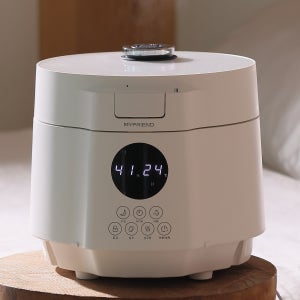 마이프랜드 4.5L 대용량 가열식 가습기 통세척 신생아 아기용 가습기 스티모