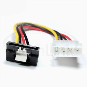 마하링크 IDE-SATA 전원 ㄱ자 케이블 15CM ML-ISP915