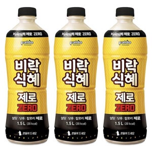 팔도 비락식혜 제로 1.5L x 8개
